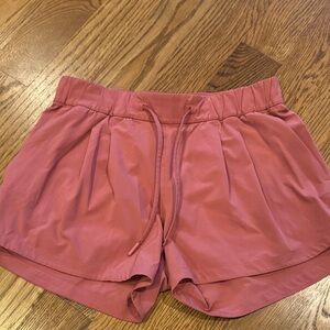 Lululemon Athletica Dusty Rose Athletic Shorts